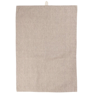 Tea Towel, Thin Brown Stripe