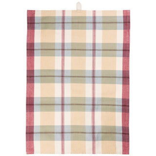 Tea towel, Red & Blue Plaid