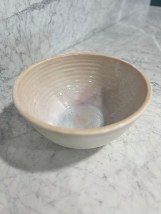 Mixing Bowl, MD White and Pink