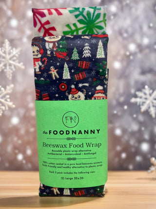 FN Beeswax Food Wrap (2-pack) Christmas Set 15