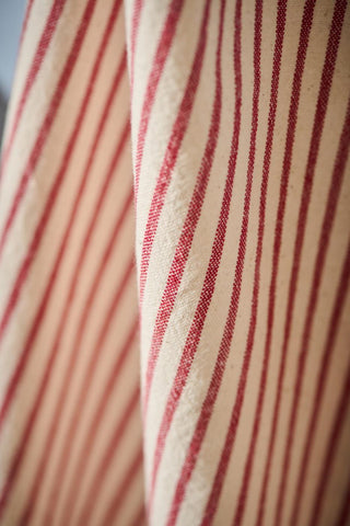 Tea towel, Medium Red Stripe