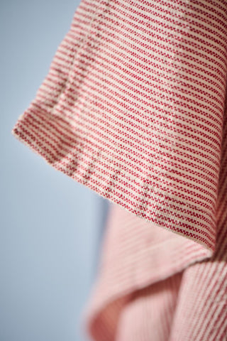 Tea Towel, Thin Red Stripe