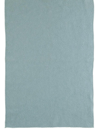 Towel, Knitted Turquoise